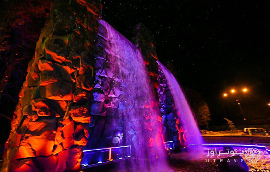artificial waterfall naharkhoran park